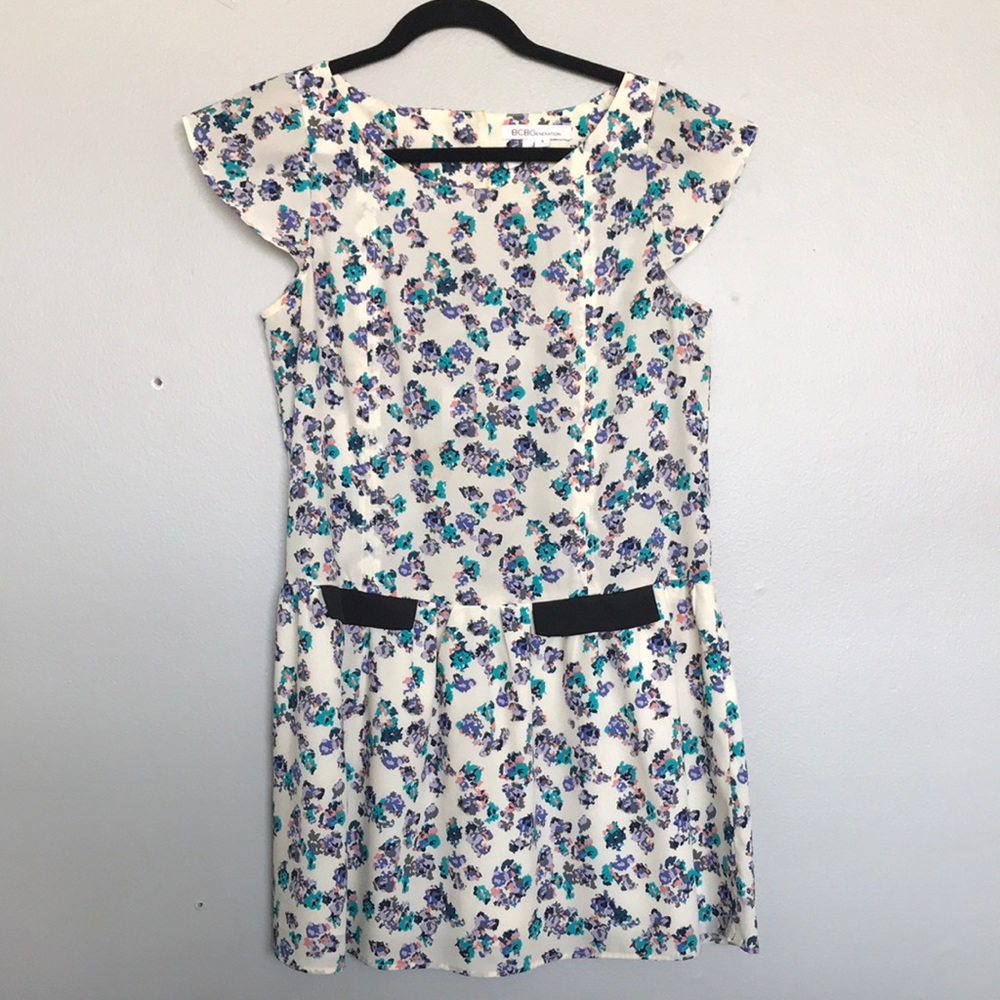 BCBG floral mini